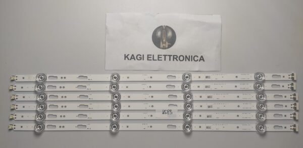 6 KIT BARRE LED 50310A LM41-00879A/ 915A NUOVE ORIGINALE