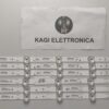 6 KIT BARRE LED SAMSUNG LM-00868A/904A 50320A MOD CY-GT043HGHV2H  NUOVE ORIGINALE
