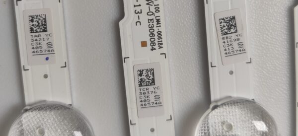 9 KIT BARRE LED  L1_N5K_C2F_FAM_S7(1)_R1.0_S1D_100 LM41-00618A 94V-0 E306084 NUOVE ORIGINALE - immagine 2