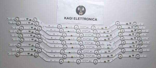 9 KIT BARRE LED  L1_N5K_C2F_FAM_S7(1)_R1.0_S1D_100 LM41-00618A 94V-0 E306084 NUOVE ORIGINALE