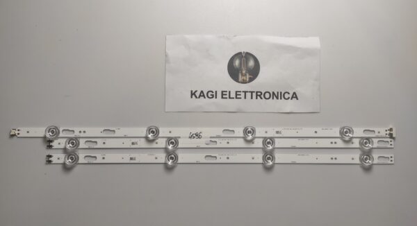 3 KIT BARRE LED 50312A LM41-00899A /719A NUOVE ORIGINALE