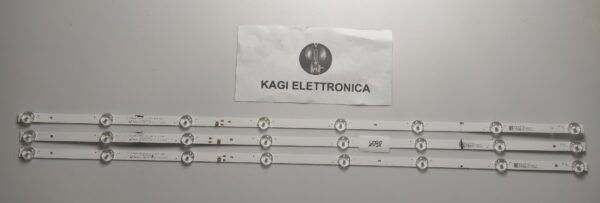 3 KIT BARRE LED CX39D08-ZC62AG-02  33CX390042 BC-H E469119 94V-0 NUOVE ORIGINALE