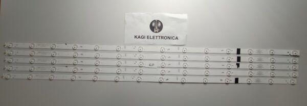 5 KIT BARRE LED ZDCX50D14-ZC21AG-04  NUOVE ORIGINALE