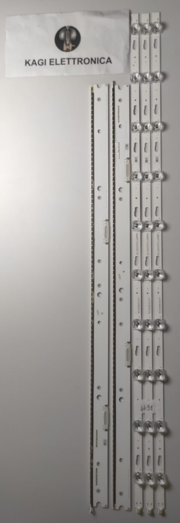 5 KIT BARRE LED PER SAMSUNG S_5N9_55_SFL_R88_V1.0_141113_LM41-00120F  CRH-P43S63030031002C-REV1.3 1645A NUOVE ORIGINALE