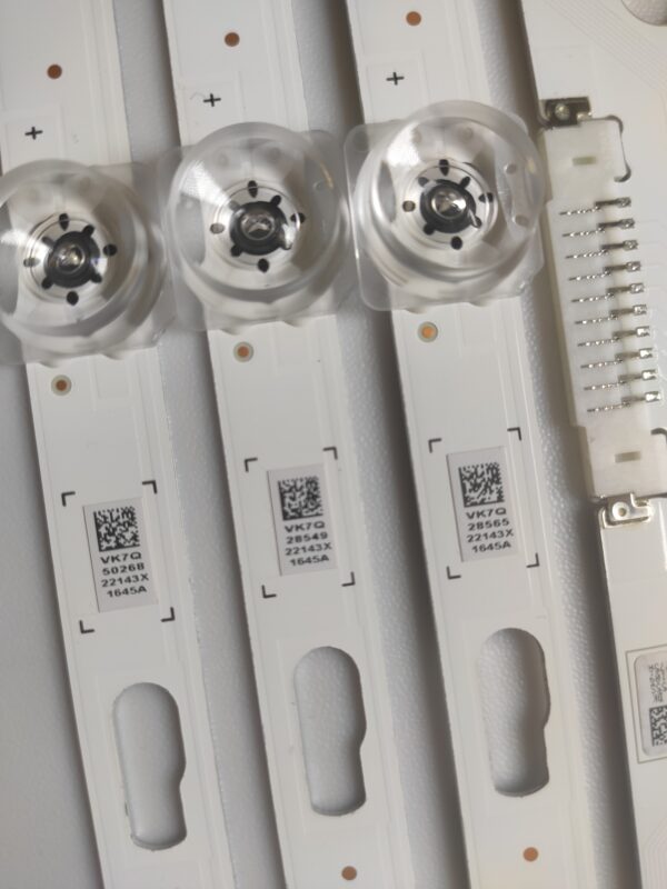 5 KIT BARRE LED PER SAMSUNG S_5N9_55_SFL_R88_V1.0_141113_LM41-00120F  CRH-P43S63030031002C-REV1.3 1645A NUOVE ORIGINALE - immagine 2