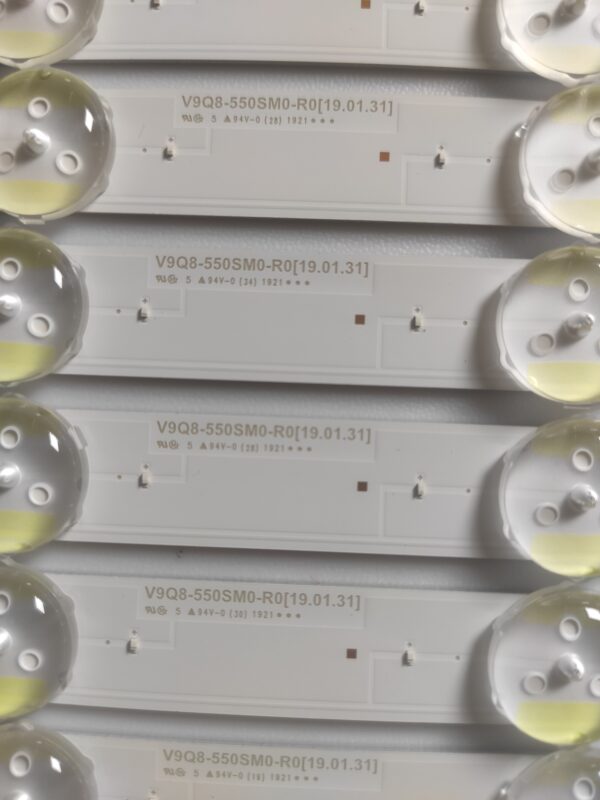 20 KIT BARRE LED PER SAMSUNG BN64-04159B 48131A  V9Q8-550SM0-R0 NUOVE ORIGINALE - immagine 4