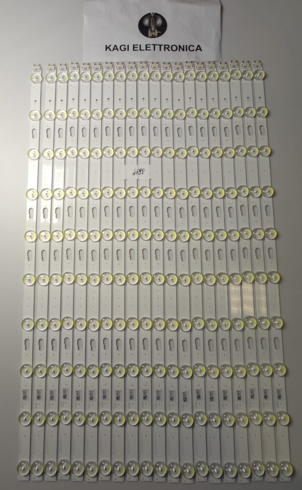 20 KIT BARRE LED PER SAMSUNG BN64-04159B 48131A  V9Q8-550SM0-R0 NUOVE ORIGINALE