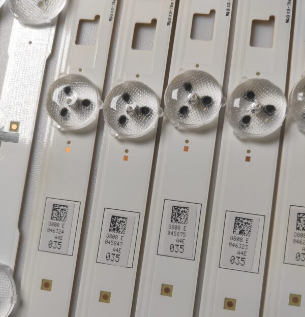 19 KIT BARRE LED PER SAMSUNG 038201 A4F / 046324 A4R / 30440A /50318A NUOVE ORIGINALE - immagine 8