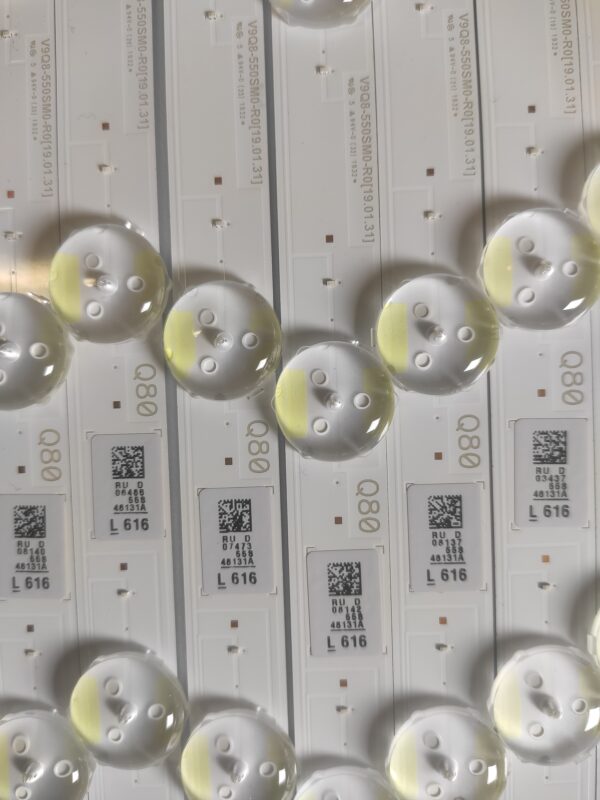 40 KIT BARRE LED 48131A  L1_Q80_E5_FAM_S2(5)_R1.0_SCR_100_LM41-00704A V9Q8-550SM0  NUOVA ORIGINALE - immagine 3