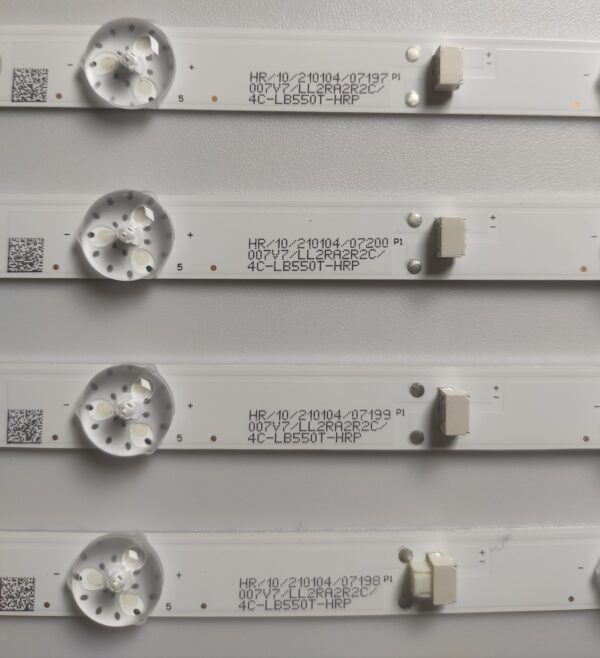 4 KIT BARRE LED LUMILEDS  D230-002PXD3055C04 55HR332M12A4 V1 4C-LB550T-HRP  NUOVE ORIGINALE - immagine 3
