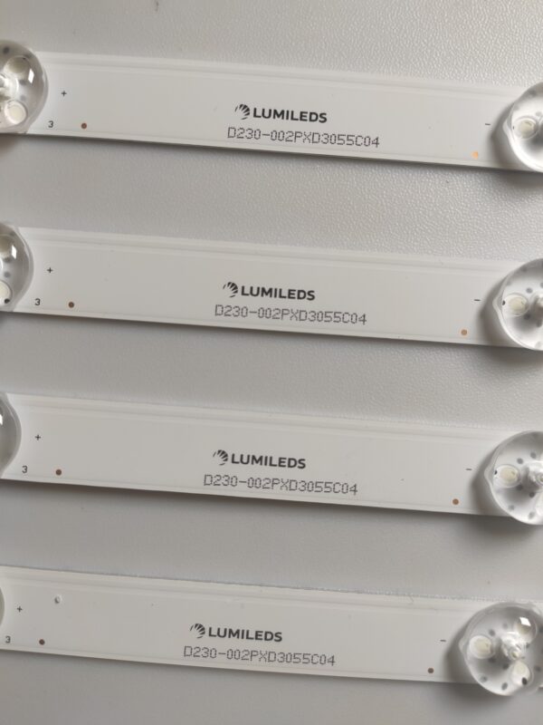 4 KIT BARRE LED LUMILEDS  D230-002PXD3055C04 55HR332M12A4 V1 4C-LB550T-HRP  NUOVE ORIGINALE - immagine 2