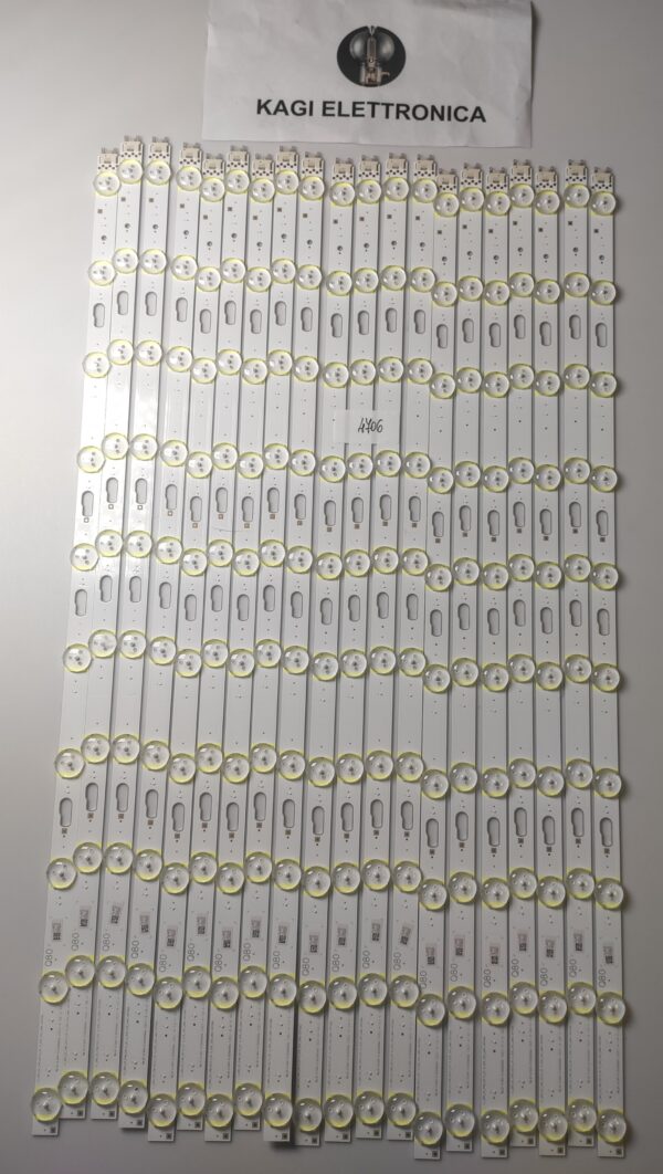 20 KIT BARRE LED L1_Q80_E5_FAM_S2(5)_R1.0_SCR_100_LM41-00758A  48131A NUOVE ORIGINALE