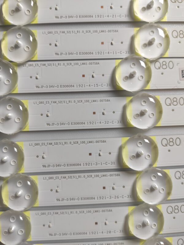 20 KIT BARRE LED L1_Q80_E5_FAM_S2(5)_R1.0_SCR_100_LM41-00758A  48131A NUOVE ORIGINALE - immagine 3