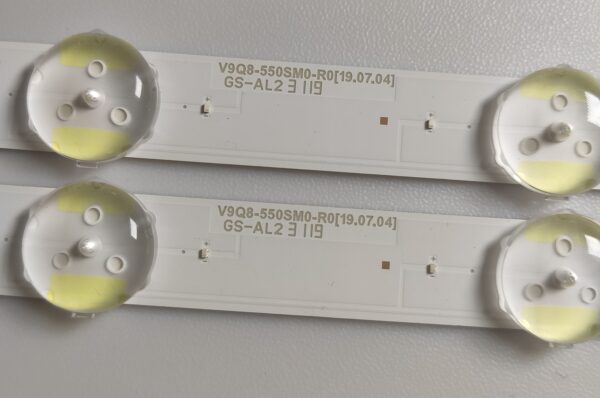 2 KIT BARRE LED 48131A L580 V9Q-550SM0-R0 GS-AL2 3 119 NUOVE ORIGINALE - immagine 3
