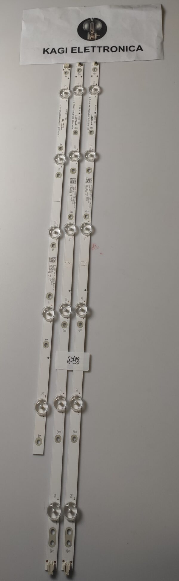 3 KIT BARRE LED 58AA92-L 58AA92-R LB-GM3030-GJPHP585X11AA12-L-2-T NUOVE ORIGINALE
