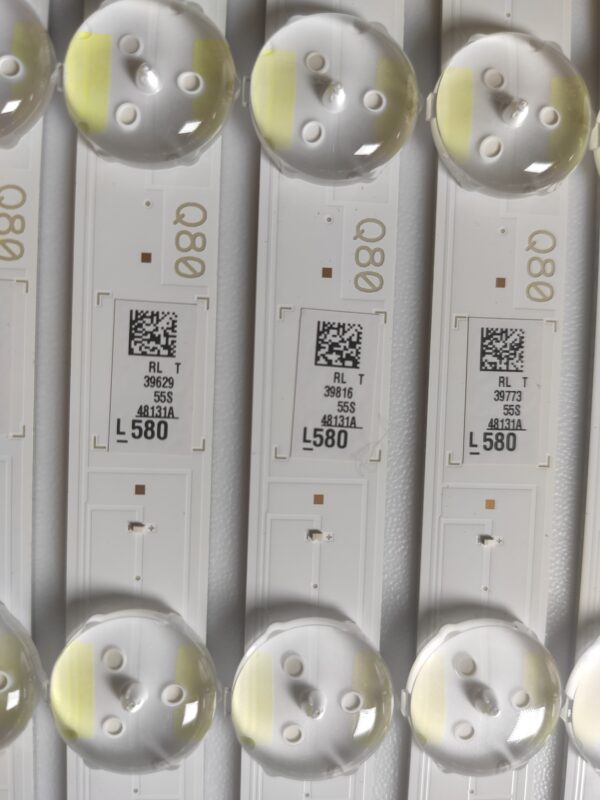 10 KIT BARRE LED 48131A L580 V9Q8-550SM0-R0 NUOVE ORIGINALE - immagine 2