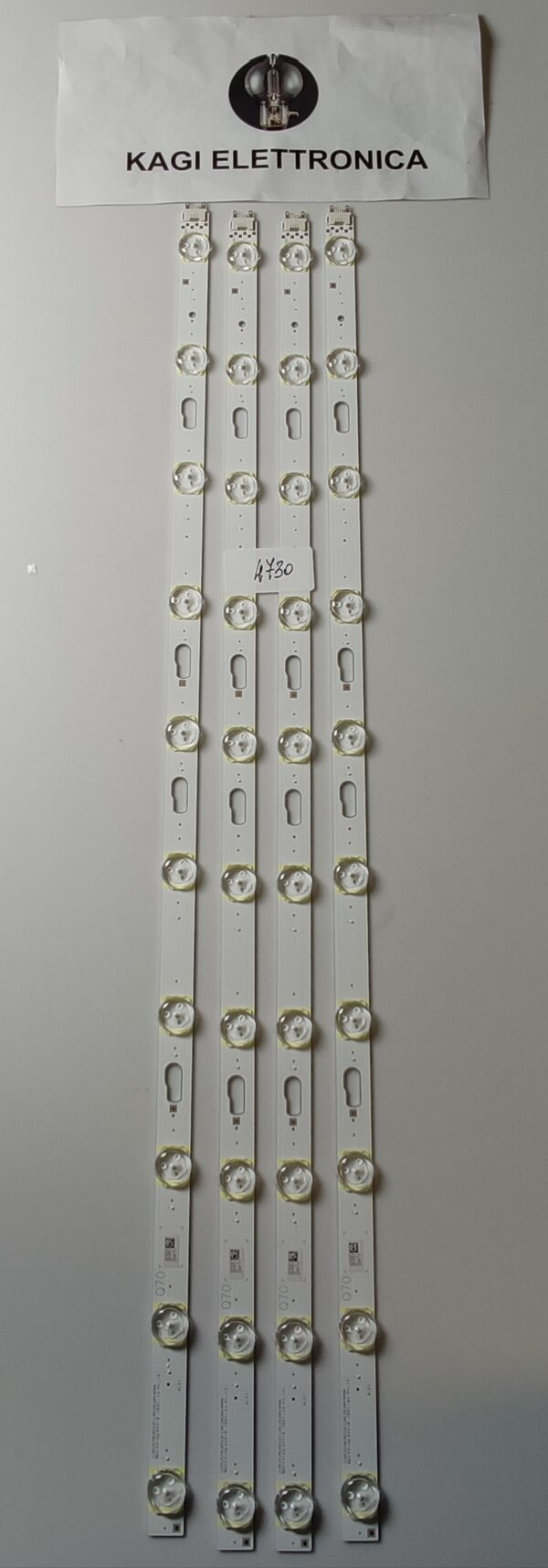 4 KIT BARRE LED Q70 48093A L1_Q70_E5_FAM_S2(5)_R1.1_S8J_100_LM41-00709A NUOVE ORIGINALE