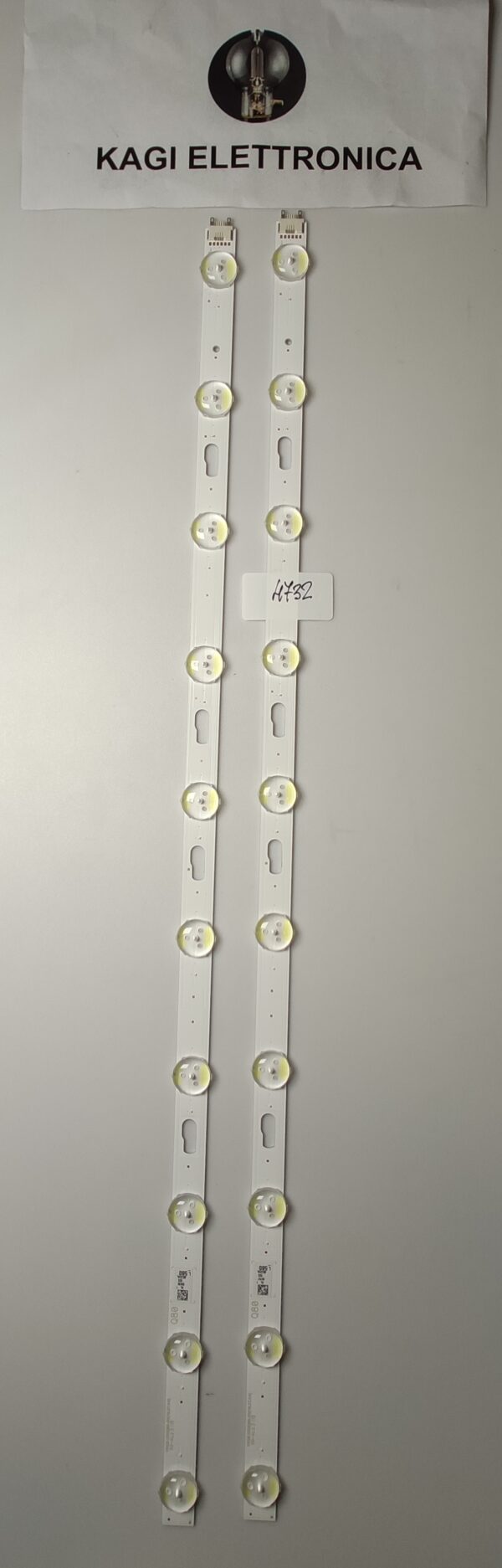 2 KIT BARRE LED 48131A L580  V9Q8-550SM0-R0 GS-AL2 3 119 NUOVE ORIGINALE