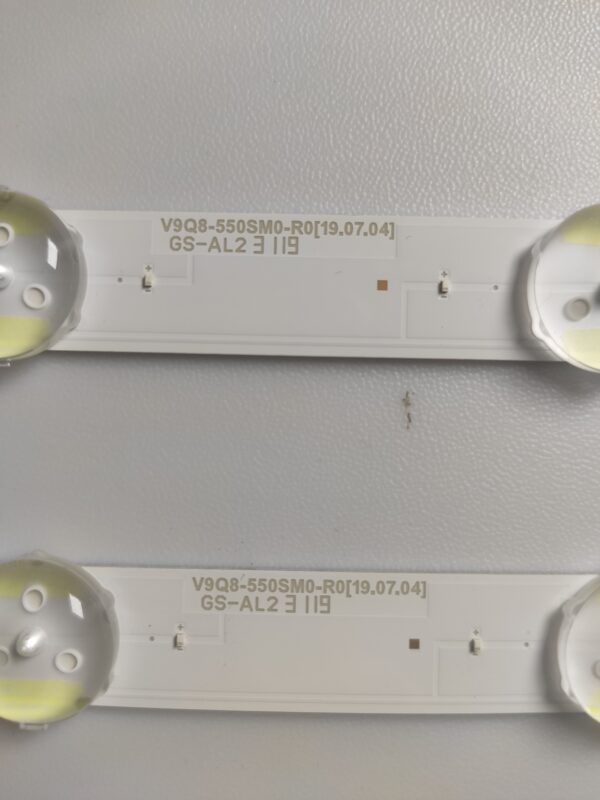 2 KIT BARRE LED 48131A L580  V9Q8-550SM0-R0 GS-AL2 3 119 NUOVE ORIGINALE - immagine 2