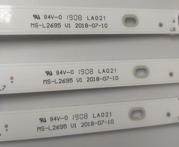 3 KIT BARRE LED 308054019NDTZ002 MS-L2695 V1 2018-07-10 NUOVE ORIGINALE - immagine 3