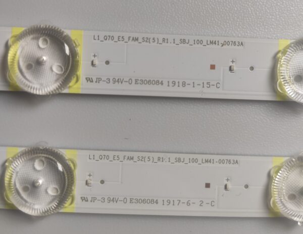 2 KIT BARRE LED Q70 48093A L1_Q70_E5_FAM_S2(5)_R1.1_SBJ_100_LM41-00763A NUOVA ORIGINALE - immagine 3