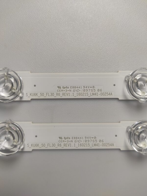 2 KIT BARRE LED 39658A S_KU6K_50_FL30_R6_REV1.1_160215_LM41-00254A NUOVE ORIGINALE - immagine 3