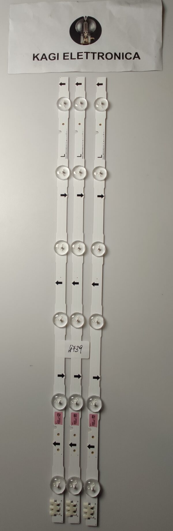 3 KIT BARRE LED 34140A L537 D4GE-280DC0-R2  NUOVE ORIGINALE