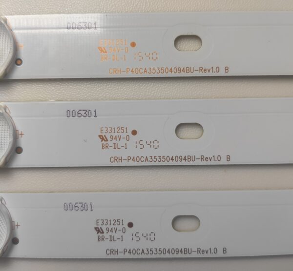 3 KIT BARRE LED CRH-P40CA353504094BU-REV1.0 B NUOVE ORIGINALE - immagine 3