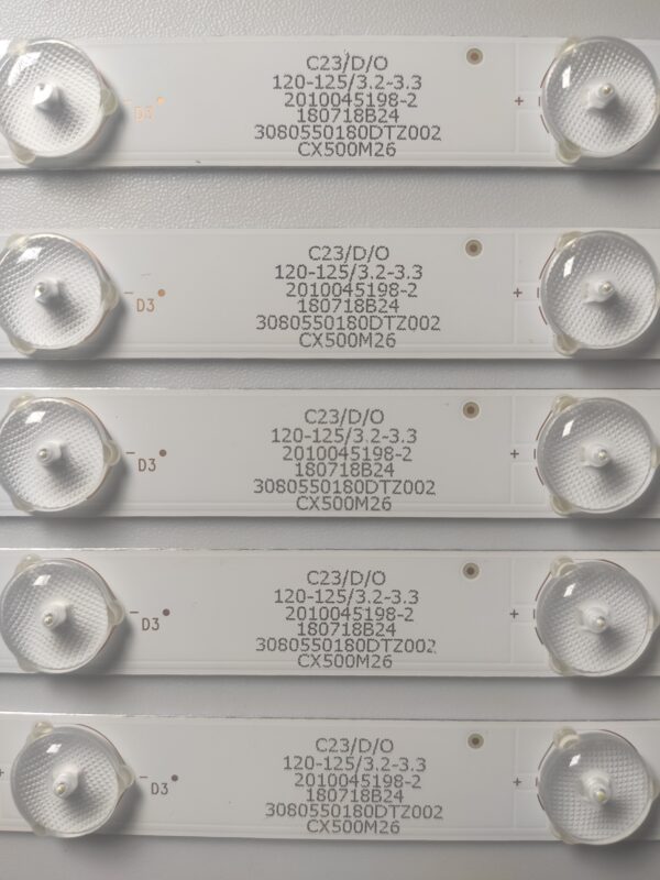 5 KIT BARRE LED ZDCX50D14-ZC21AG-04 NUOVE ORIGINALE - immagine 4