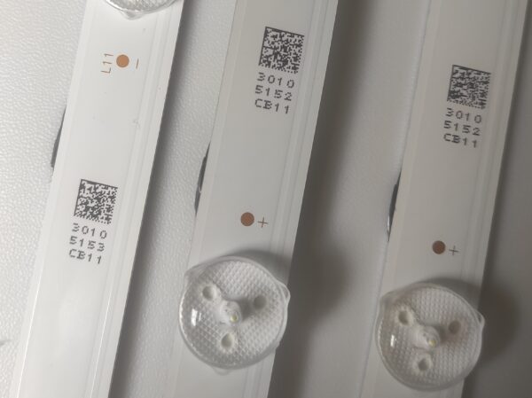 3 KIT BARRE LED JL.D500C1330-078FS-M_V01TYPO B / JL.D500C1330-078ES-M_V01 NUOVE ORIGINALE - immagine 3