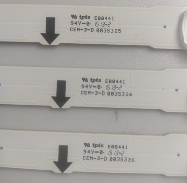 3 KIT BARRE LED 30446A  SAMSUNG_2014SVS32HD_3228_07_REV1.3_131212 NHF LM41-00099M NUOVE ORIGINALE - immagine 4