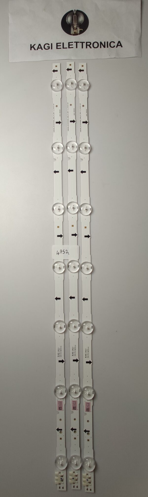 3 KIT BARRE LED 30446A  SAMSUNG_2014SVS32HD_3228_07_REV1.3_131212 NHF LM41-00099M NUOVE ORIGINALE