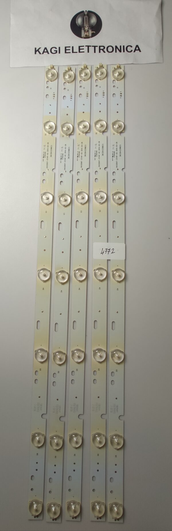 5 KIT BARRE LED E356289  DH32D07-ZC14F-02 2014-03-26 303DH320031 NUOVE ORIGINALE