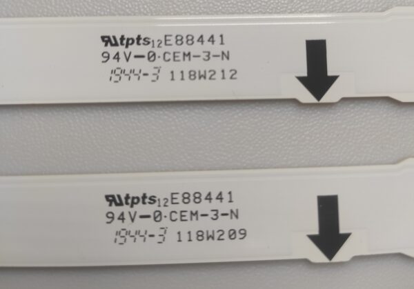 2 KIT BARRE LED 30440A E88441 SAMSUNG_2014SVS28_3228_06_REV2.0_170123_LM41-00430A NUOVA ORIGINALE - immagine 3