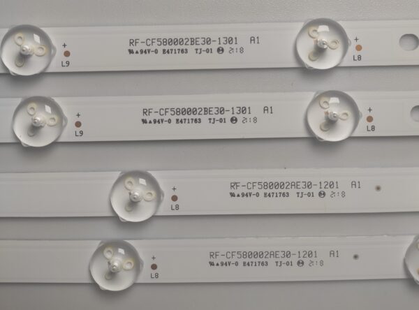 4 KIT BARRE LED TIPO A RF-CF580002A30-1201 A1 TIPO B RF-CF580002AE30-1301 E471763 NUOVE ORIGINALE - immagine 2