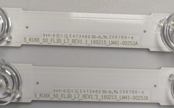 2 KIT BARRE LED 39657A S_KU6K_50_FL30_L7_REV1.1_160215_L41-00253A NUOVE ORIGINALE - immagine 3