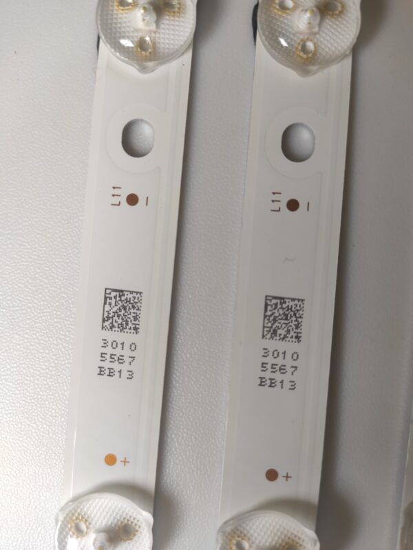 3 KIT BARRE LED 3010 5567 CB13 JL.D500C1330-078KS-M_V01 E469119  NUOVE ORIGINALE - immagine 3