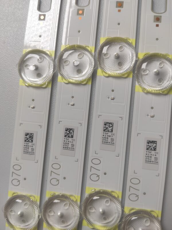 4 KIT BARRE LED Q70 48093A L1_Q70_E5_FAM_S2(5)_R1.1_SBJ_100_LM41-00763A NUOVE ORIGINALE - immagine 2