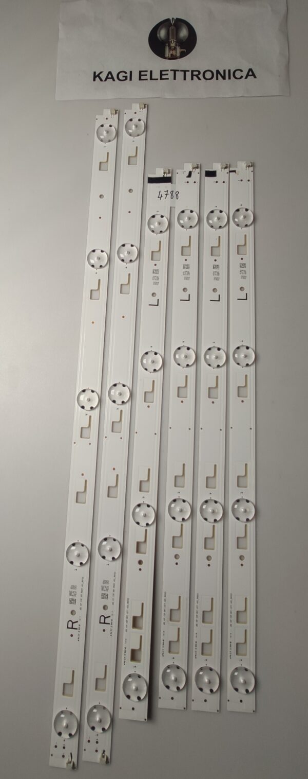 6 KIT BARRE LED JDE 49 CSP DRT LEFT V02_160122 L / R JDE 49 CSP DRT RIGHT V02_160122 NUOVE ORIGINALE