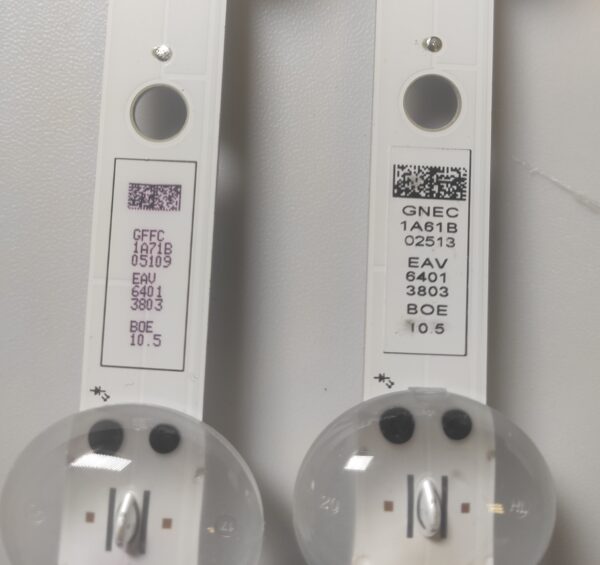 2 KIT BARRE LED  LGIT.TRIDENT.65UK65_L   LGIT.65UK63.REV00.170616 NUOVE ORIGNALE - immagine 3