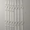7 KIT BARRE LED TIPO L 58AA92-L LB-GM3030-GJPHP585X11AA12-L-2-T/ TIPO R 58AA92-R  LB-GM3030-GJPHP585X11AA12-R-2-T E257384 NUOVE ORIGINALE