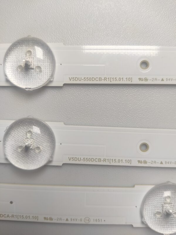 3 KIT BARRE LED 40099A L 633 V5DU-550DCA-R1 NUOVE ORIGINALE - immagine 3