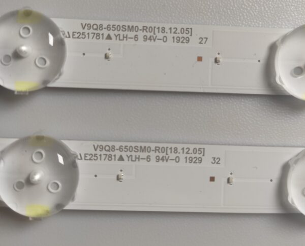 2 KIT BARRE LED Q80 48089A LJDH V9Q8-650SM0-R0 NUOVE ORIGINALE - immagine 3