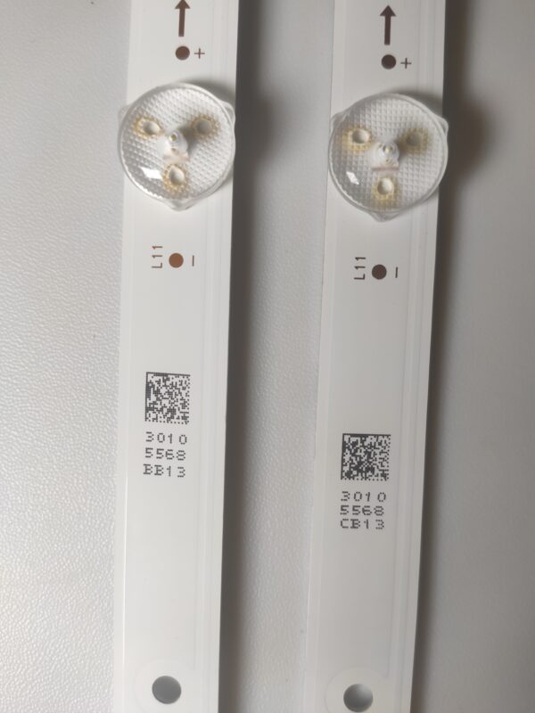 2 KIT BARRE LED 3010 5568 CB13  JL.D500C1330-078LS-M_V01 NUOVE ORIGINALE - immagine 3