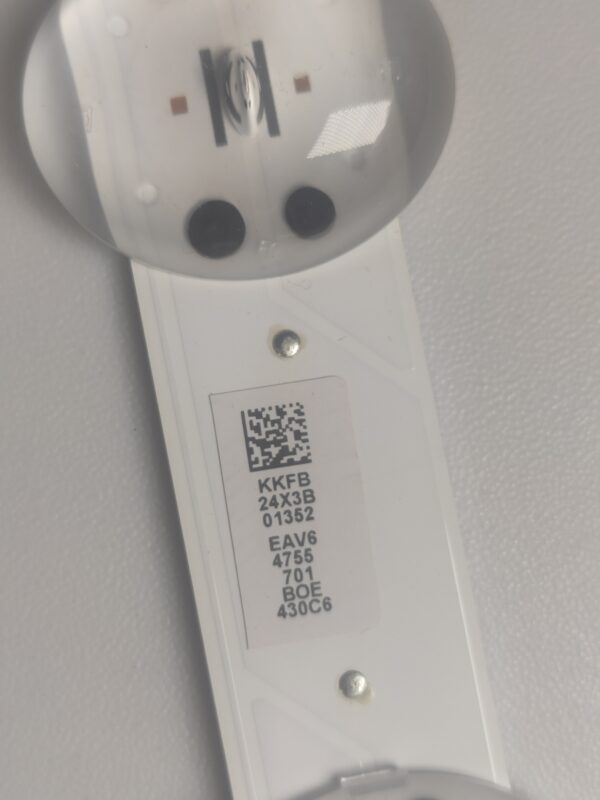 1 BARRA LED BOE 430C6 SSC-Y19-43UM73 SSC_Y19_TRIDENT_43UM73_REV00_181029 NUOVA ORIGINALE - immagine 3