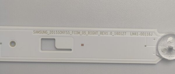 1 BARRA LED 038874 A5H 008 SAMSUNG_2015SONY55_FCOM_05_RIGHT_REV1.0_160127 LM41-00116J NUOVA ORIGINALE - immagine 3