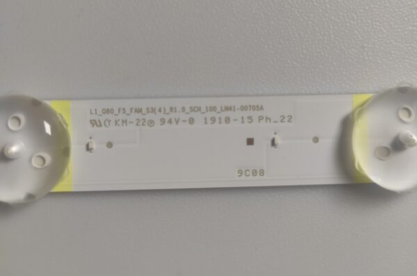 1 BARRA LED Q80 48089A L1_Q80_F5_FAM_S3(4)_R1.0_SCH_100_LM41-00705A NUOVA ORIGINALE - immagine 2