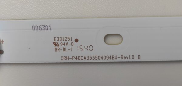 1 BARRA LED  A9L07J2-CA65BIP CRH-P40CA353504094BU-REV1.0 B NUOVA ORIGINALE - immagine 2