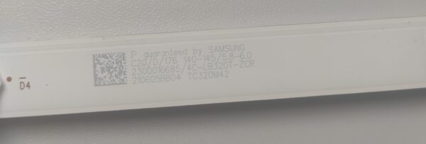 BARRA LED TCL32D05-ZC62AG-05 2020-08-07 5S1P E78030 303TC320058 NUOVA ORIGINALE - immagine 3