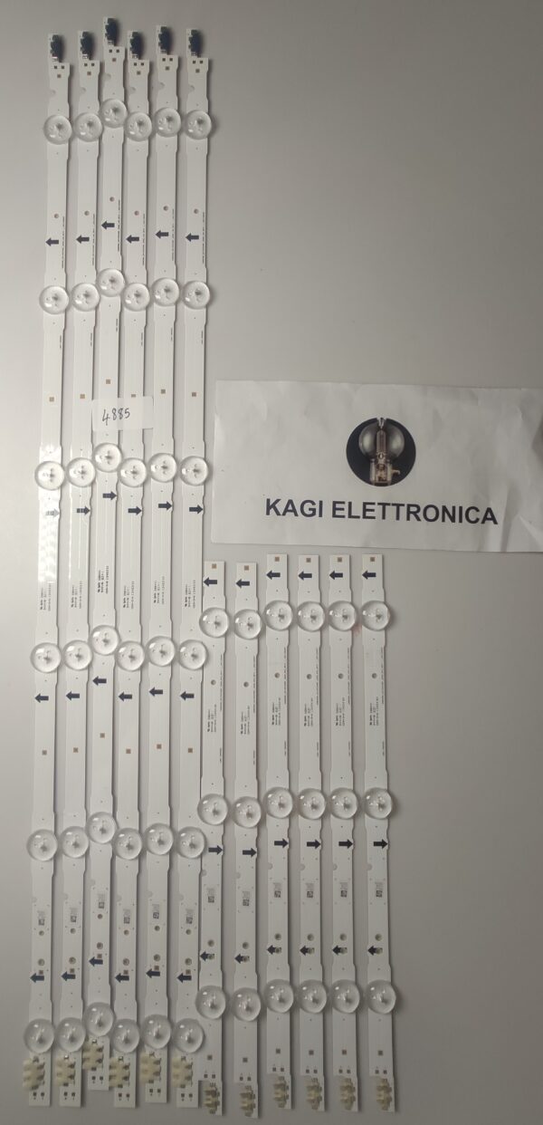 12 KIT BARRE LED SAMSUNG 38892A /38891A E88441 NUOVE ORIGINALE